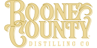 Boone County Distilling Co. Logo Yellow